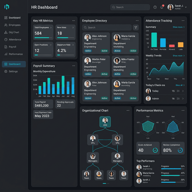 Enterprise HR & Workforce Management